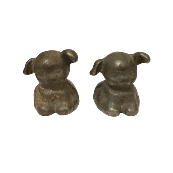 Other - Vintage Cast Iron Puppy Dog Paperweights
Set of 2